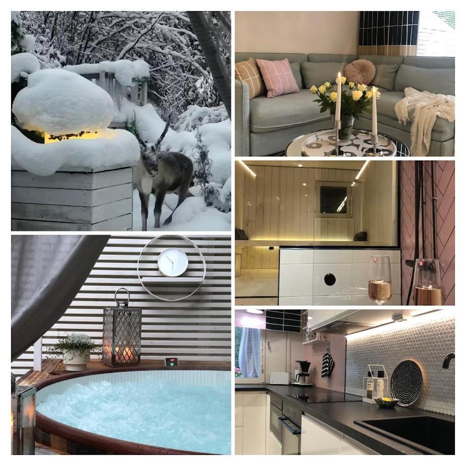 רובניימי Snowcrystal Home With Jacuzzi And Sauna מראה חיצוני תמונה